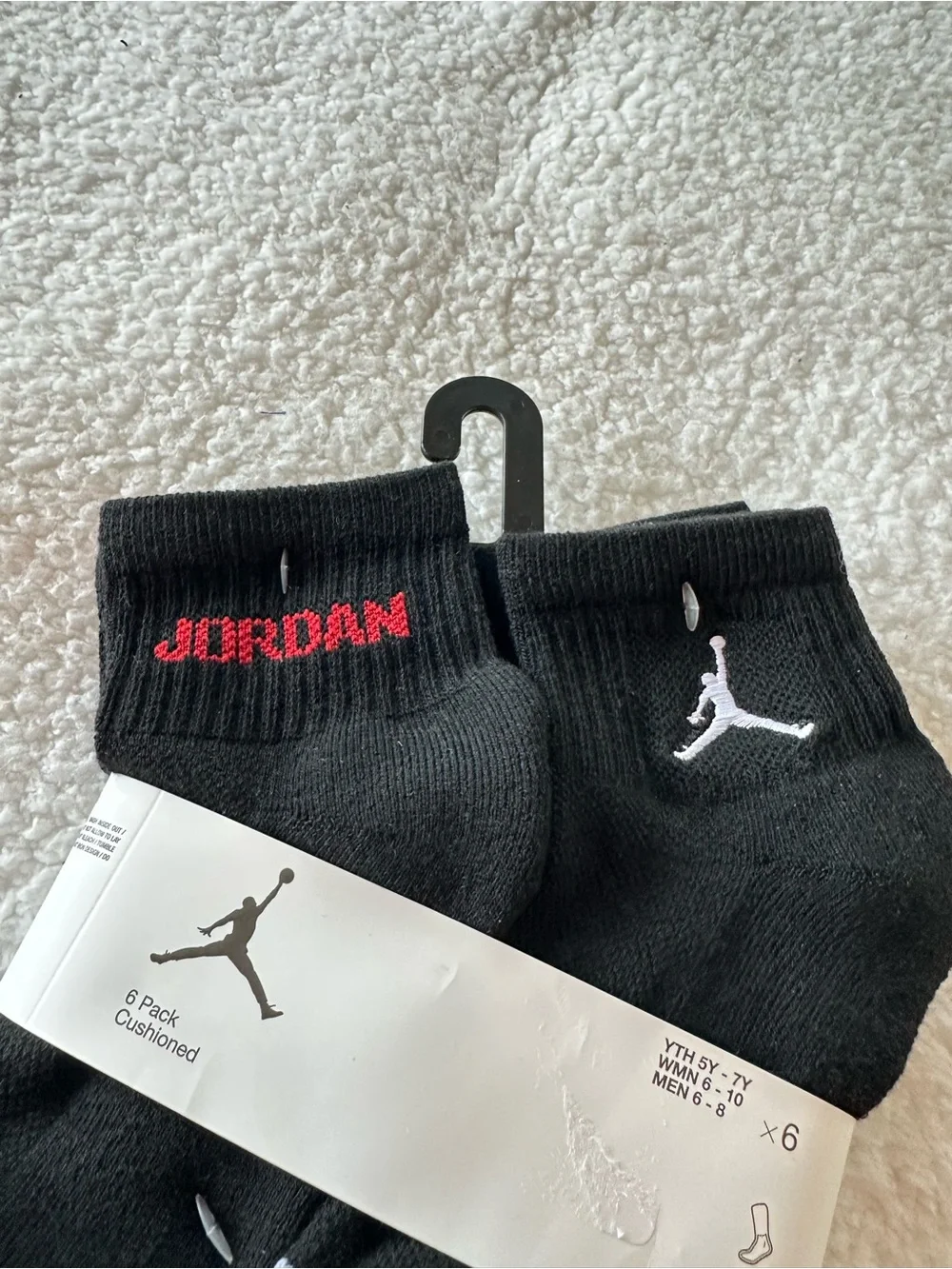 Nike Jordan Black Socks